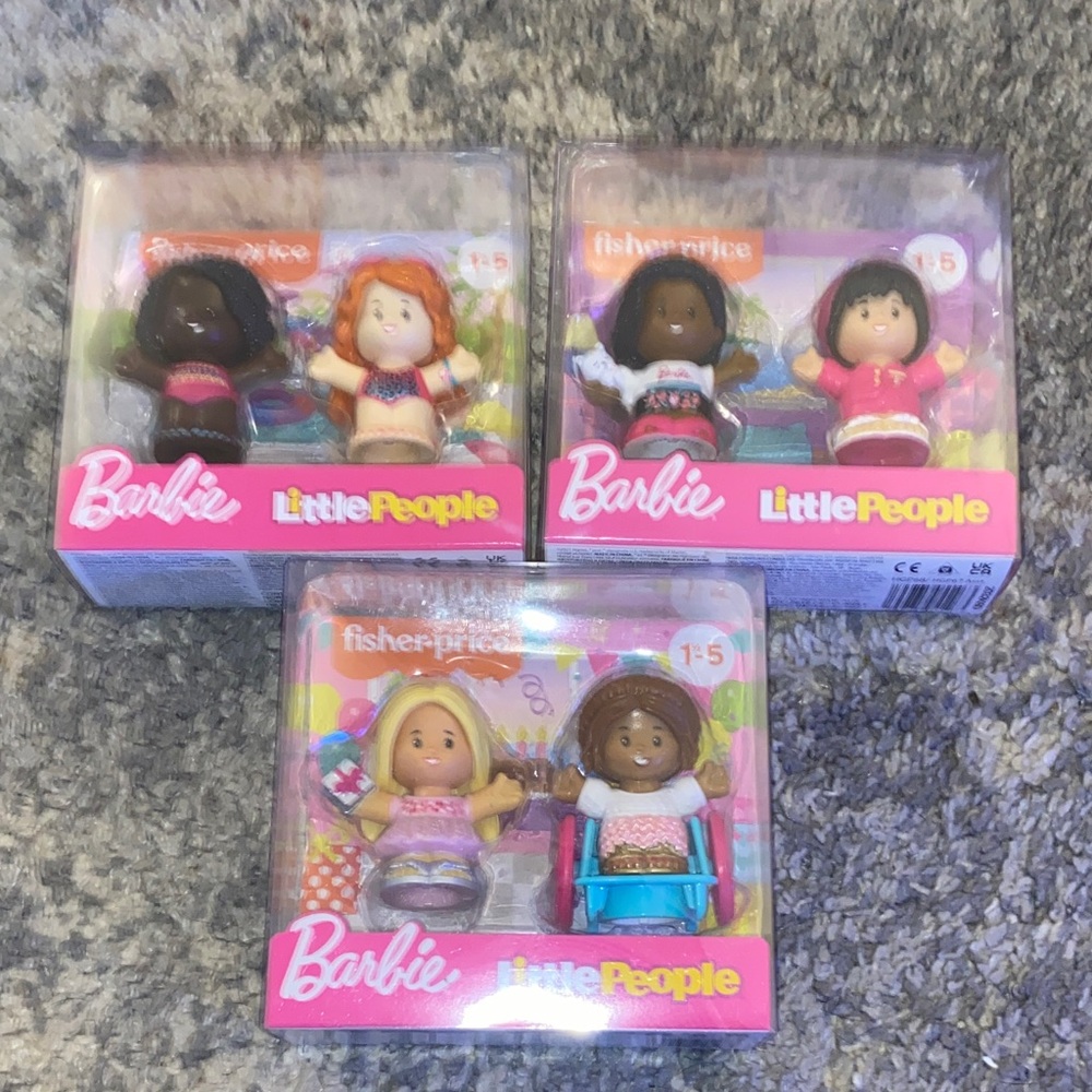 Fisher Price Little People Barbie sets